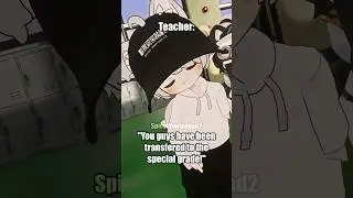 When You Get Put Into The "Special" Class
