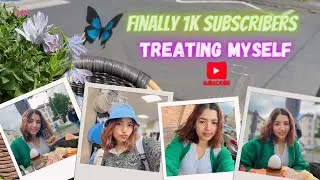 Finally 1k subscribers! Thank you everyone for subscribing 🙆🏻‍♀️Treating myself - 1000 looks good