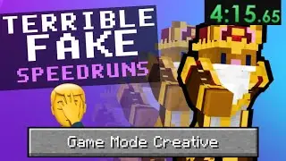 I Forced My Friends to FAKE Minecraft Speedruns...