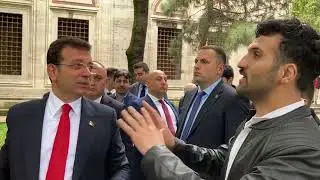 Ekrem İmamoğlu ve Ak partili genç
