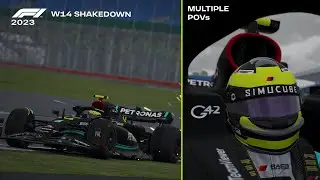 W14 SPARKS Silverstone Shakedown | 2023 ONBOARD POVs