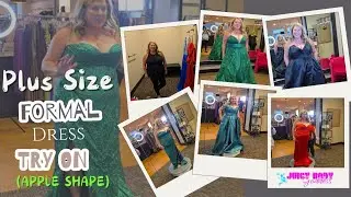 Plus Size (Apple Shape) Holiday Party Dress Try On with Juicy Body Goddess