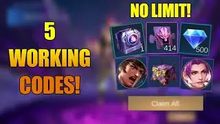 5 WORKING CODES [NO LIMIT!] In MOBILE LEGENDS 2021 | MLBB