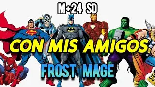 9.1.5 M+ 24 SD Frost Mage DPS POV Sanguine Depths