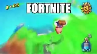 Super Mario Sunshine Fortnite Meme