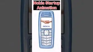 Nokia Startup Animation & sound 🤩😍 #shorts #youtubeshorts #nokia #mobile #vintage