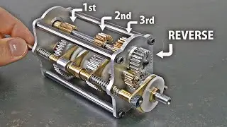 Finishing the 3 SPEED Gearbox - Adding REVERSE & NEUTRAL!