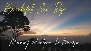 Morning adventure  to Merapi