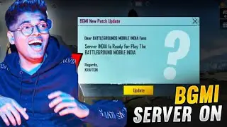 BGMI SERVER IS NOT ONLINE YET | Bgmi server kab open hoga | BGMI server Open Confirm Date |