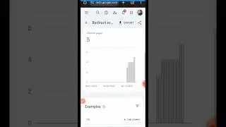 redirect error google search console 