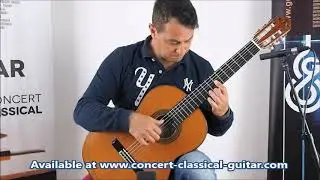Luthier Dieter Hopf Artista Membrane Demo Carcassi  www.concert-classical-guitar.com