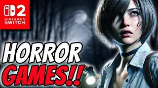Top 10 BEST Horror Games on Nintendo Switch / Switch 2!! 😱