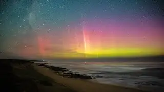 Aurora Australis / Southern Lights in Victoria, Australia 24th April 2023