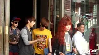 130526 BTOB out of Hotel @ Taiwan