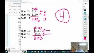 Visualize It - 1-2-1 - Simple Binary Adding Example and Overflow Example