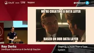 Roy Derks - GraphQL is more than a Typed System