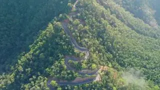Doi San Fah View Point / จุดชมวิวดอยสันฟ้า /СМОТРОВАЯ ПЛОЩАДКА МАЕХОНГСОН  /by Drone #mavicair