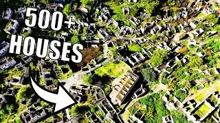 Camping in a MASSIVE Turkish Ghost Town!
