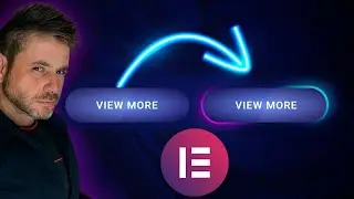 How To Make A Unique Custom Button Hover Effect In Elementor | WordPress Tutorial