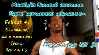 Fallout 4,прохождение,выживание на одной жизни,без брони,V.A.T.S.