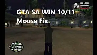 GTA San Andreas Mouse Not Working in Win 11/10 Fix.