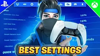 *NEW* BEST Controller Settings + Sensitivity for Chapter 5! (PS4/PS5/Xbox/PC)