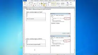 Word table property 'row height' with values  'exactly' and 'at least'