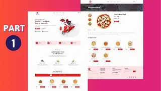 React Responsive Food Delivery App Ecommerce Website Design using ReactJs & Redux Toolkit - PART 01