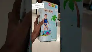 Intex water pool | 4 ft 🌊 