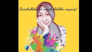 Selamat ulang tahun adik tersayang