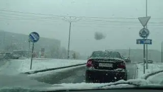 Погода на севере, снег хлопьями - 31 мая 2017 года!!!! Берегите природу люди!!!