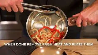 Pro Series Stainless Steel smart pan 8inch clad bottom with removable handle.