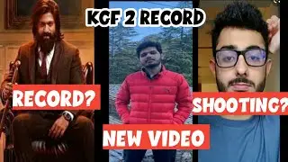 KGF CHAPTER 2 NEW RECORD | CARRYMINATI SHOOTING COMPLETE | BANG BANG AND MANY MORE...