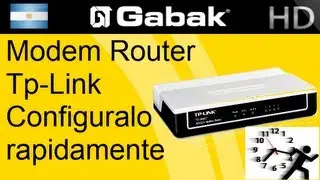 Configurando router tp-link en 90 segundos y sin cd - by Gabak Technologies