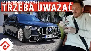Mercedes AMG S63 - trunek szaleńców