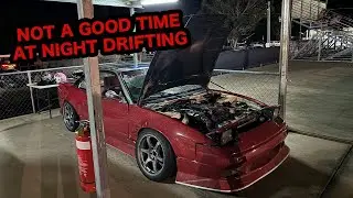 NIGHT DRIFTING BROKE MY CAR || MORGAN PARK RACEWAY