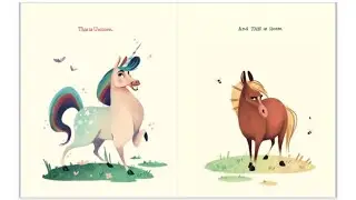 Unicorn and Horse | A Read Along Children's Story