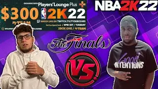 $300 PLAYERS LOUNGE TOURNAMENT FINALS VS RONWRLD! NBA 2K22 MyTEAM