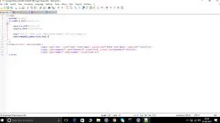 Login with session using php