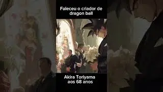 Ao criador de dragon ball Akira Toriyama nossa humilde homenagem #dragonball #goku #anime #animeedit