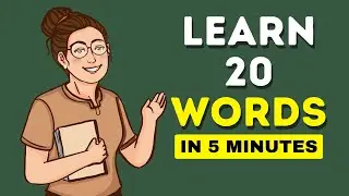 Learn 20 Important English Words In 5 Minutes | Words With Sentence