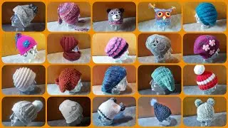 Welche Mütze soll ich stricken ? 🤔 Coole Ideen 👍 Mehr als 100 Mützen  * Julebuergerfee