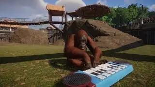 Planet Zoo (PC)(English) #28 6 Minutes of Bornean Orangutan