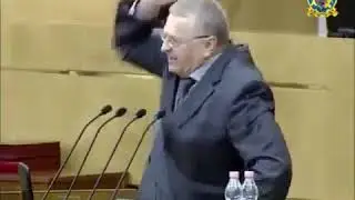 Жириновский ругается в госдуме