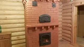 каминопечь с хлебной камерой