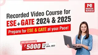 Recorded Video Course for ESE & GATE 2024/2025 | Learn from India's top facilities | MADE EASY