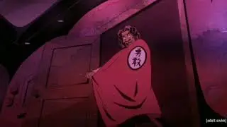 Black dynamite - Japanese cape