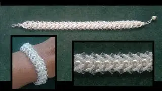 Flat spiral beading tutorial for begining beaders