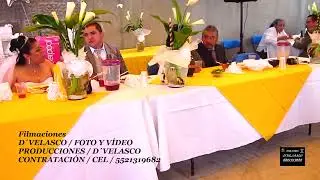 D´Velasco / Foto y Vídeo / Filmaciones / Boda / En Xochimilco / Ciudad de México / CDMX.