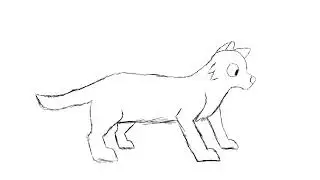 Animation Test IV - Cat Stretching